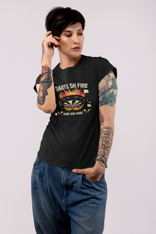 "Darts on fire" - Ladies Premium Shirt