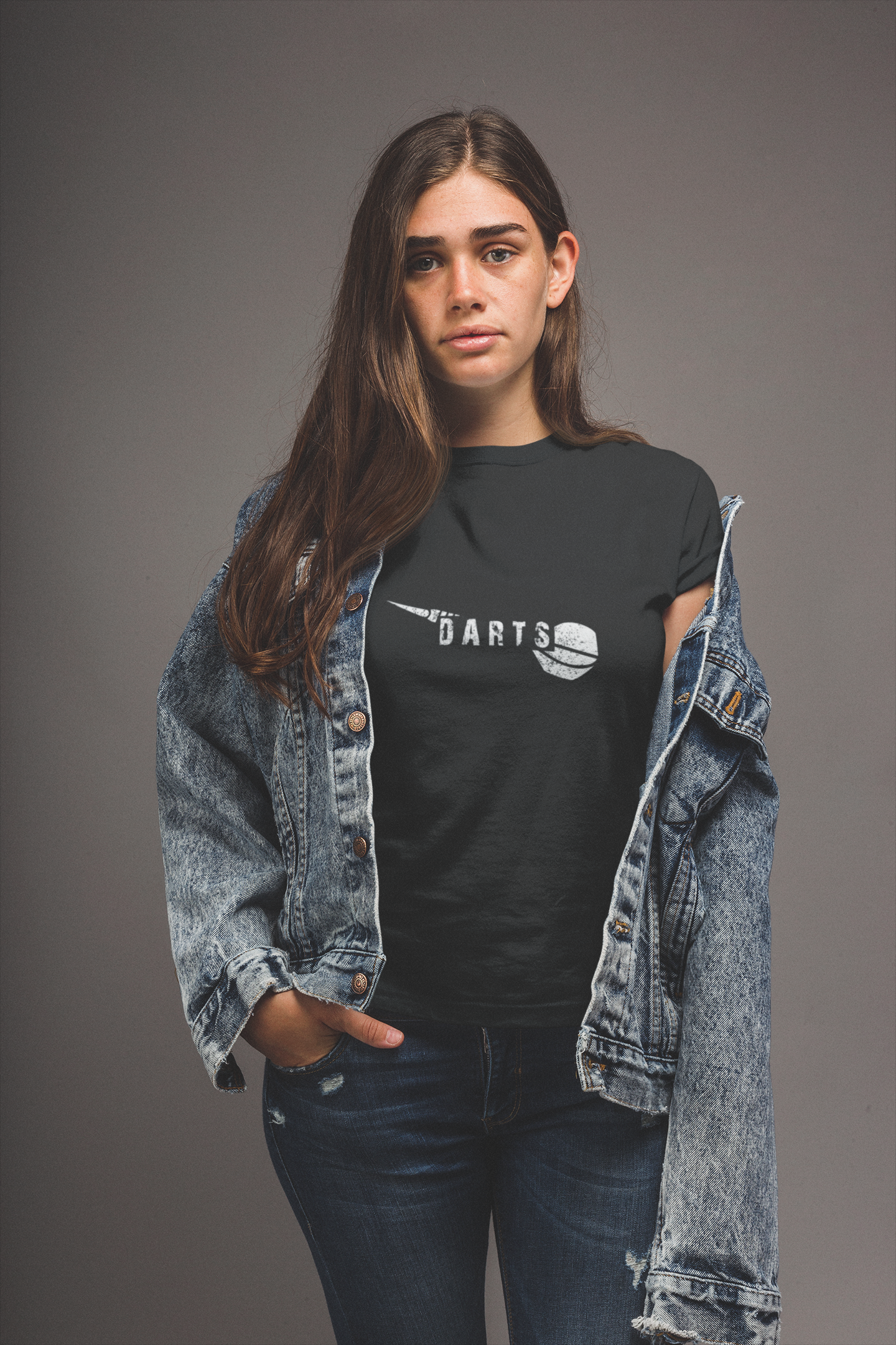 "DARTS used" - Ladies Premium Shirt