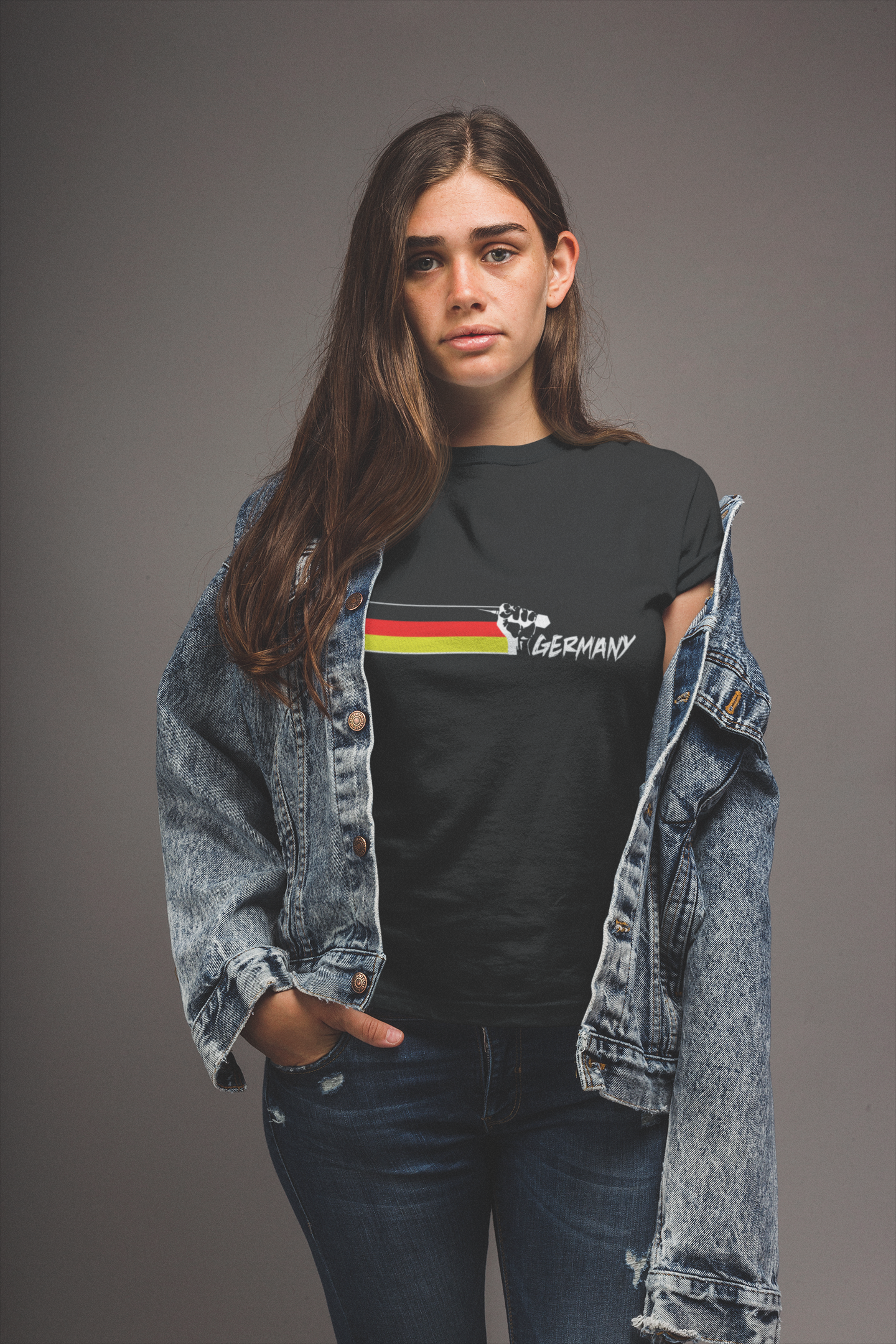 "Germany" - Ladies Premium Shirt