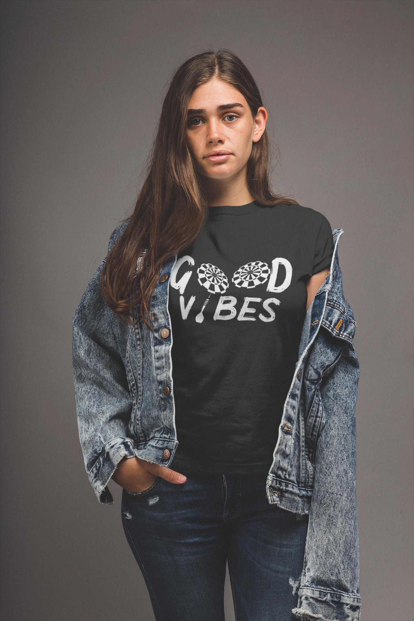 "Good Vibes" - Ladies Premium Shirt