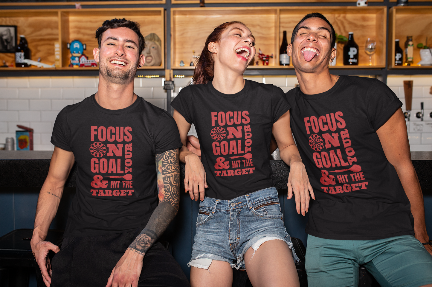 "Focus on your Goal" - Premium Shirt