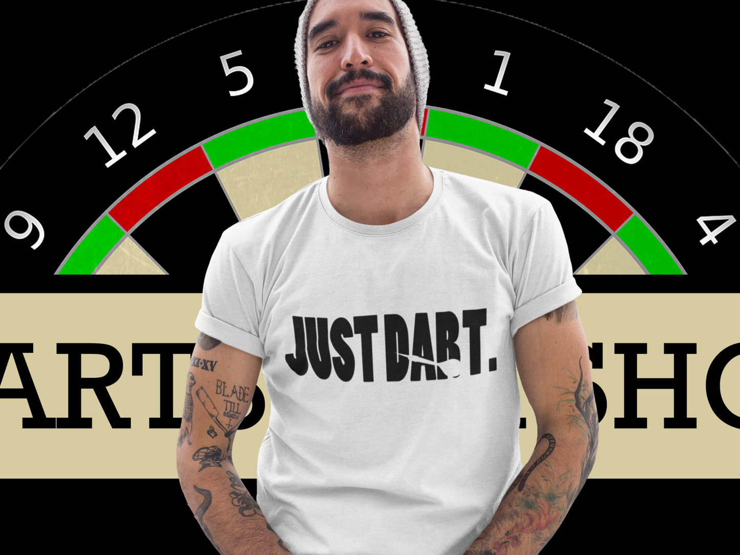 "JUST DART black Edition" - Premium Shirt