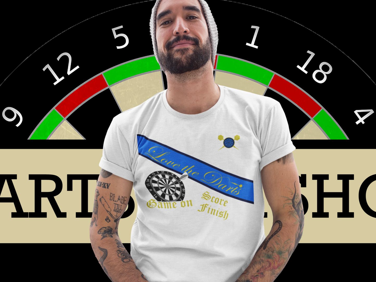 "Love the Darts" - Premium Shirt