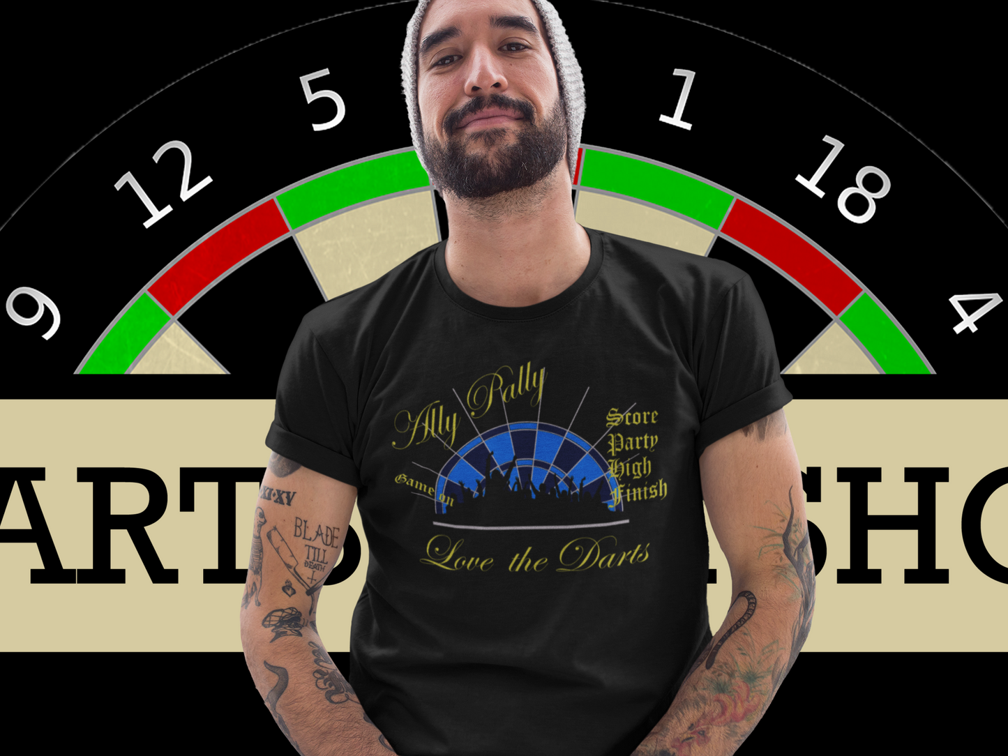 "Ally Pally love the Darts" - Premium Shirt