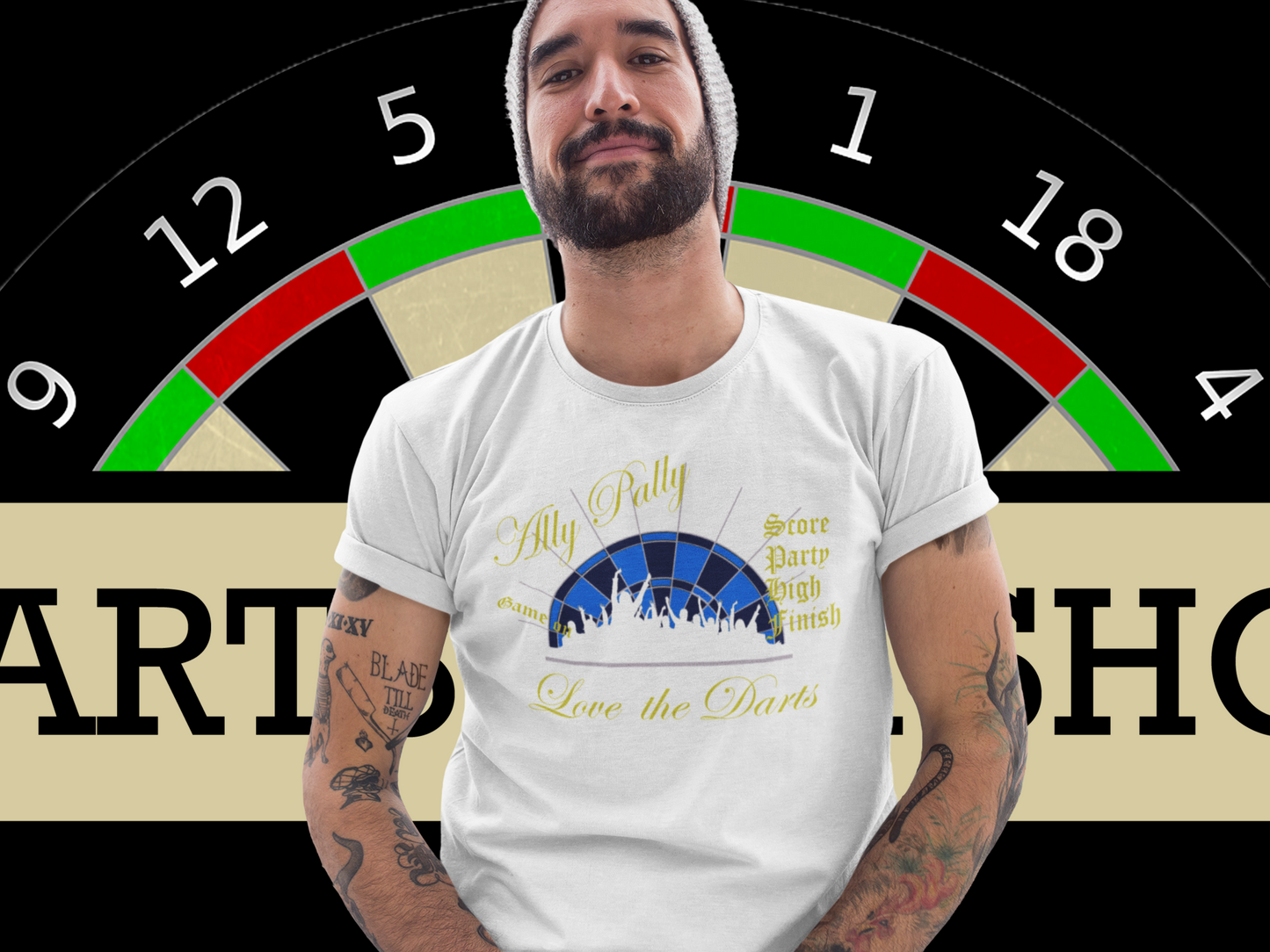 "Ally Pally love the Darts" - Premium Shirt