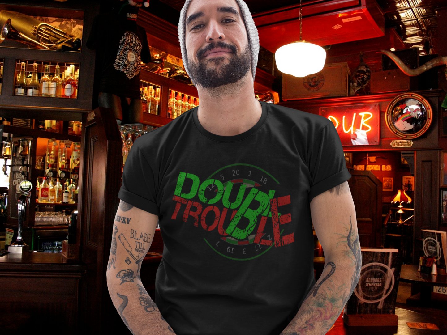 "Double Trouble classic" - Premium Shirt