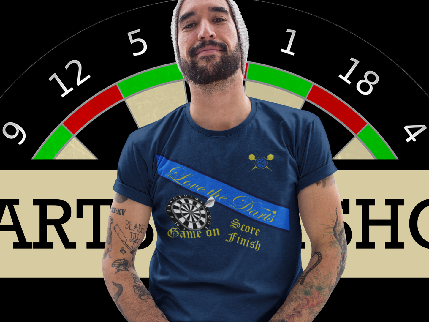 "Love the Darts" - Premium Shirt