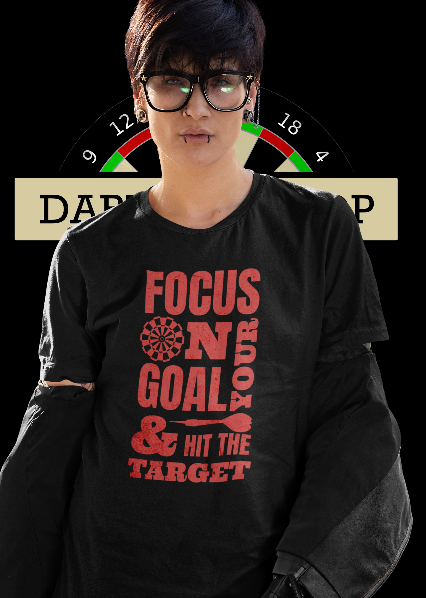 "Focus on your Goal" - Ladies Premium Shirt