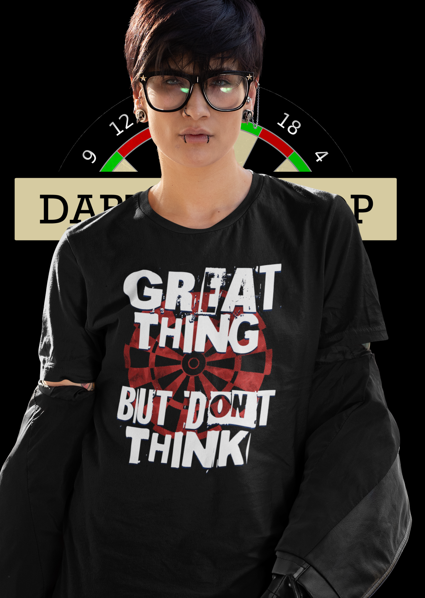 "Great thing but dont think" - Ladies Premium Shirt